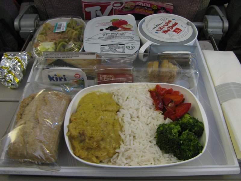 Emirates Refeição a bordo