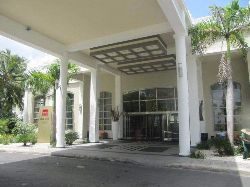 Entrada do hotel