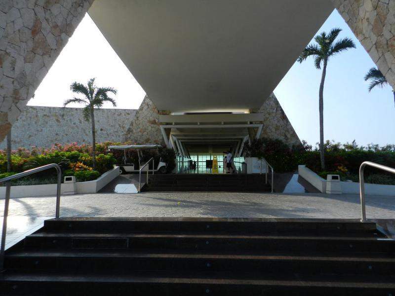 Entrada para a recepção