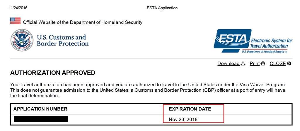 ESTA