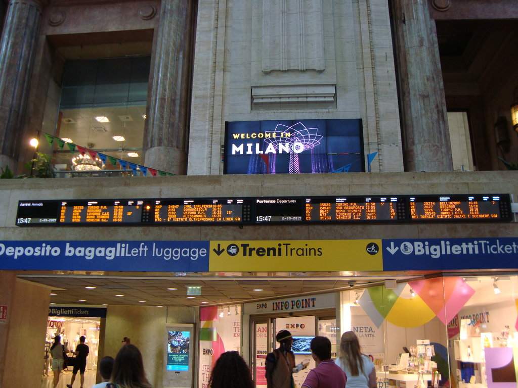 Estação de comboios de Milão