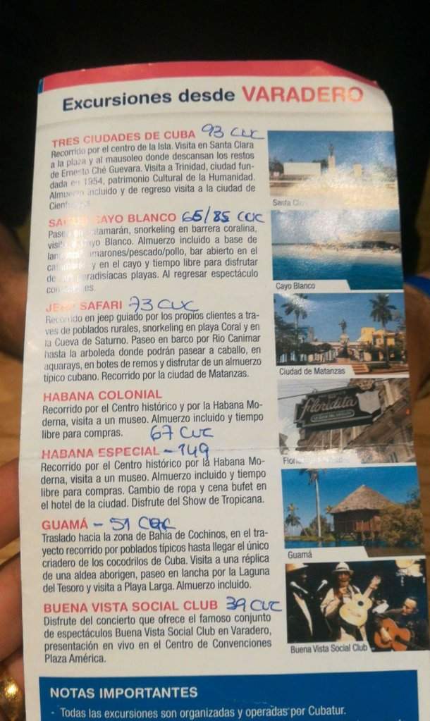 Excursoes Cuba 2018