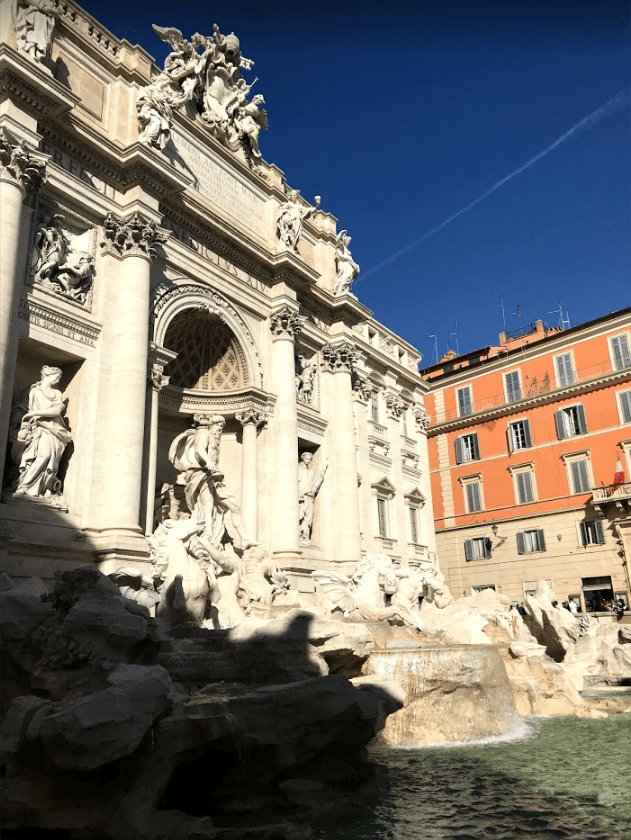 Fontana di Trevi de dia