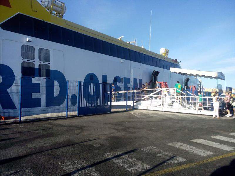 Fred Olsen para Lanzarote