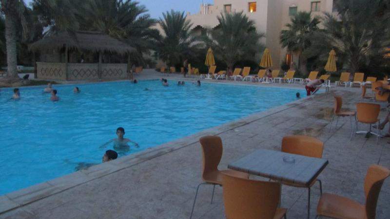 Hotel no Deserto Piscina