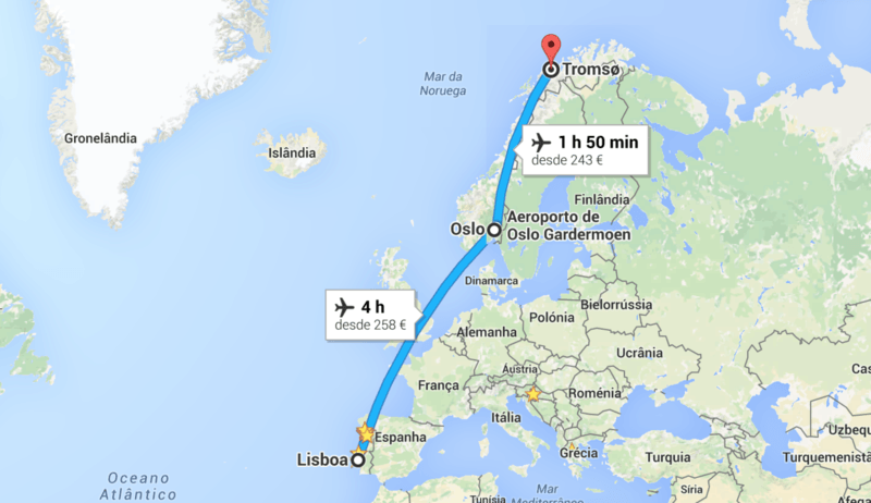 Lisboa Para Tromso
