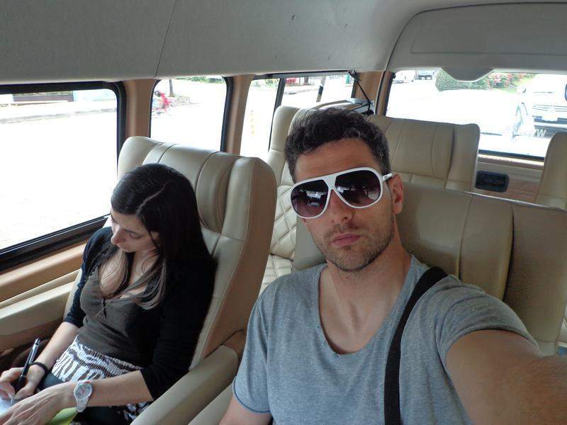 Luxuosa carrinha da Krabitours