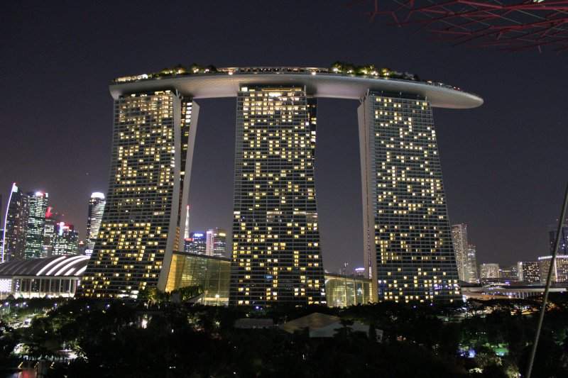 Marina Bay Sands desde OCBC Skyway