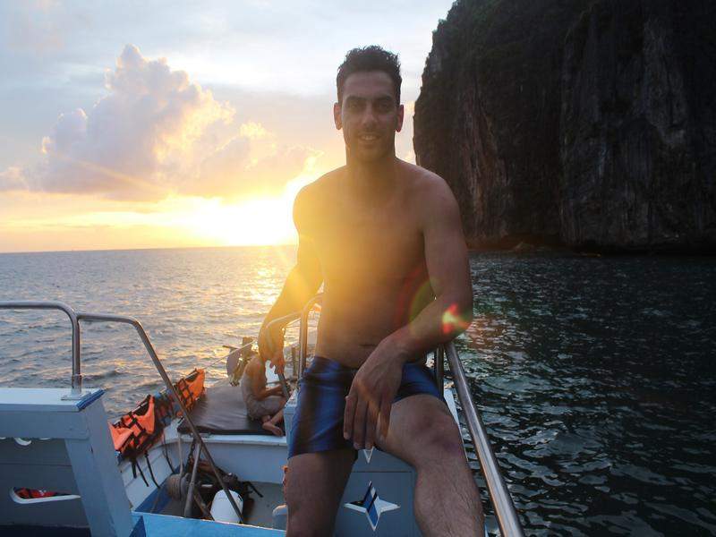 Maya Bay á espera da noite - Plankton Tour