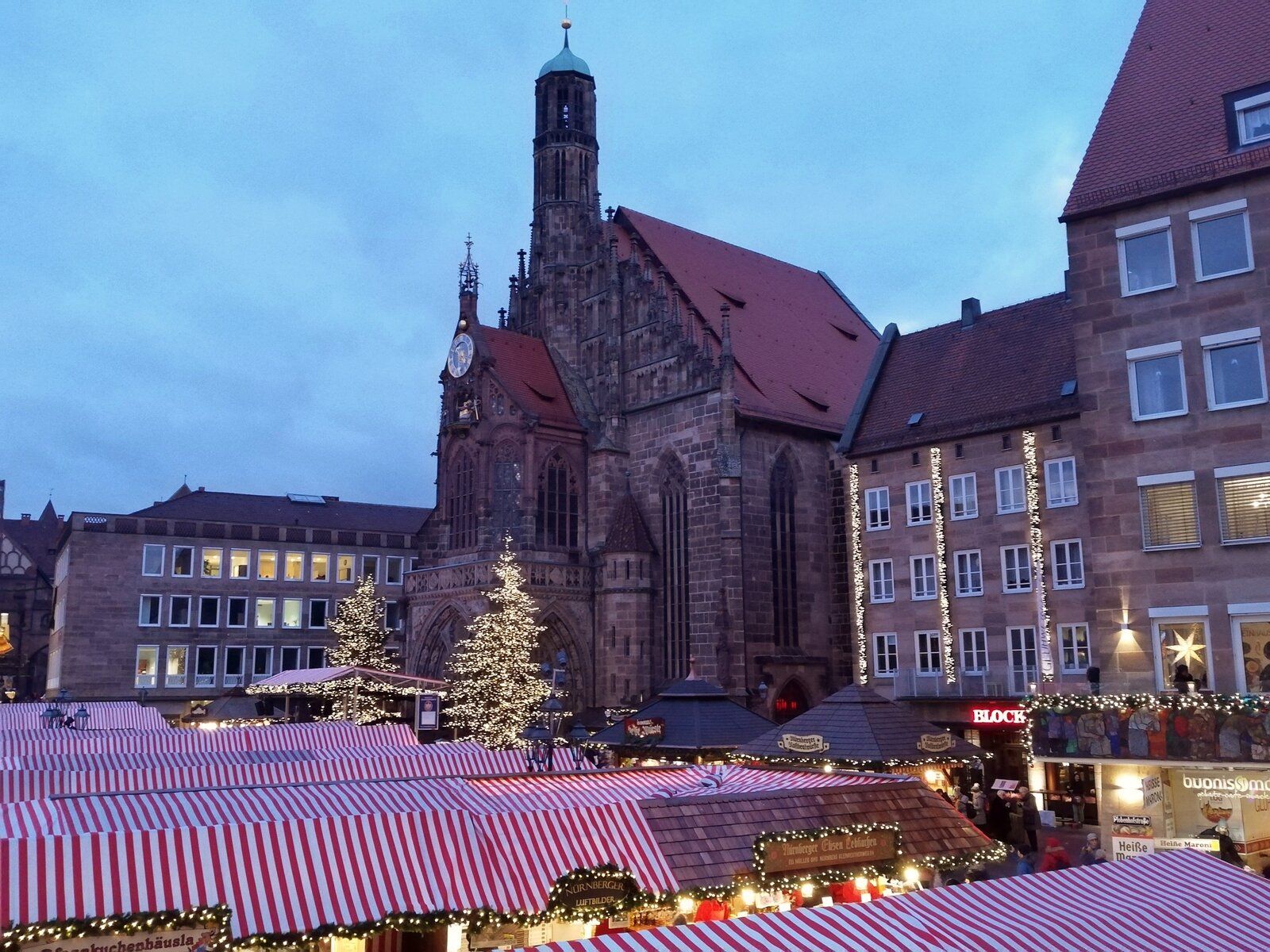 Mercado de Natal - Nuremberga