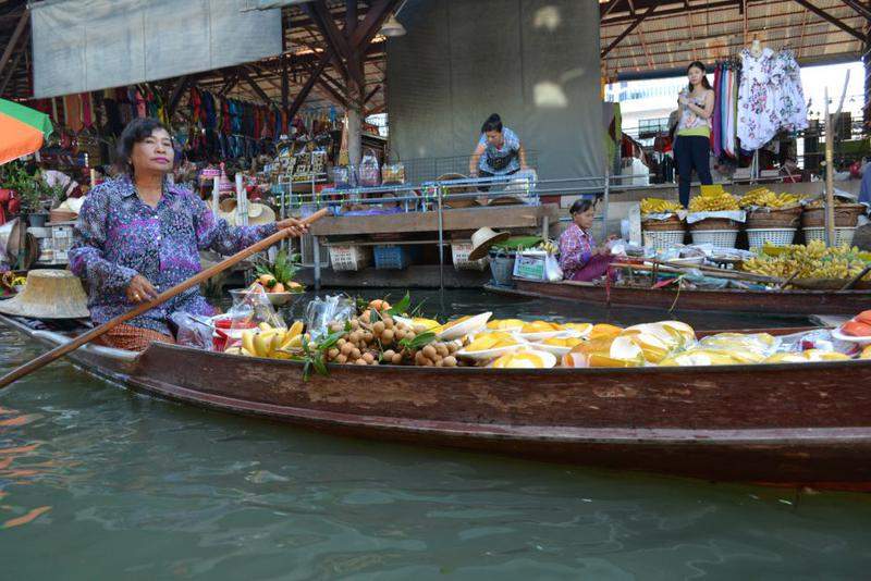 Mercado Flutuante Damnoen Saduak (BKK)
