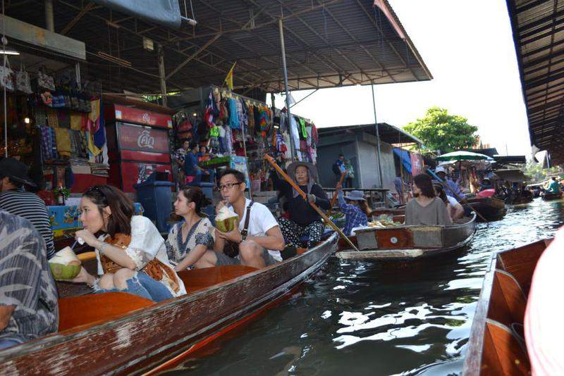 Mercado Flutuante Damnoen Saduak (BKK)