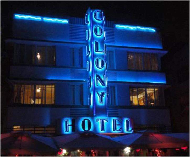 O Hotel Colony, um ícone do Art Deco