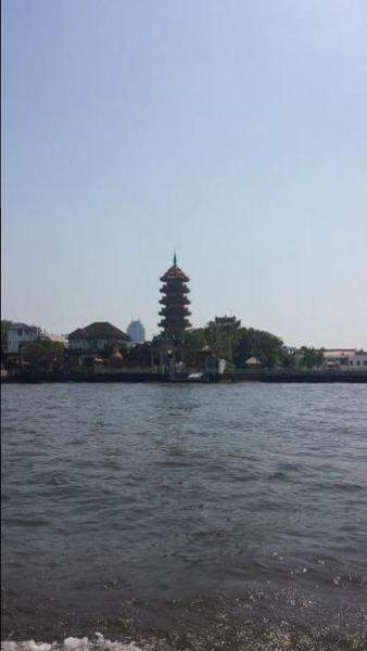 Paisagem Chao Phraya River