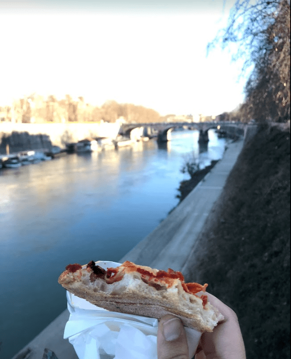 Pizza on the way