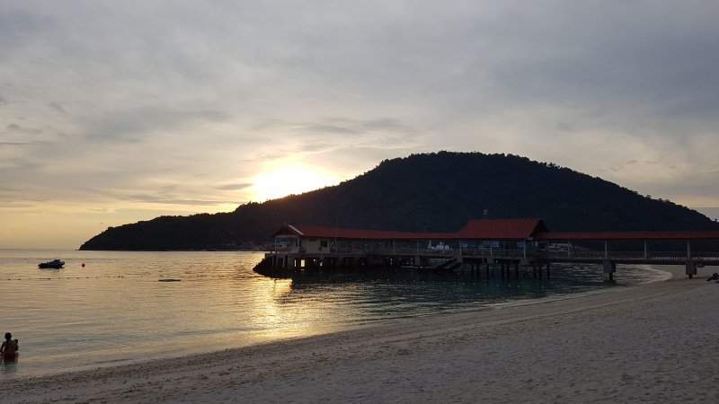 Por do sol Perhentian