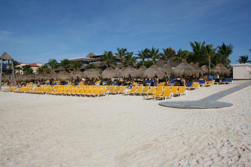 Praia do hotel