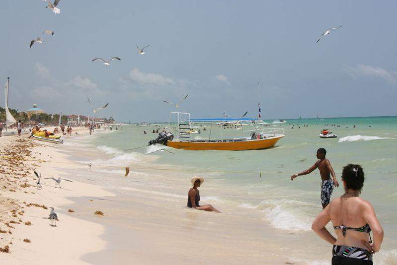 Praia do hotel
