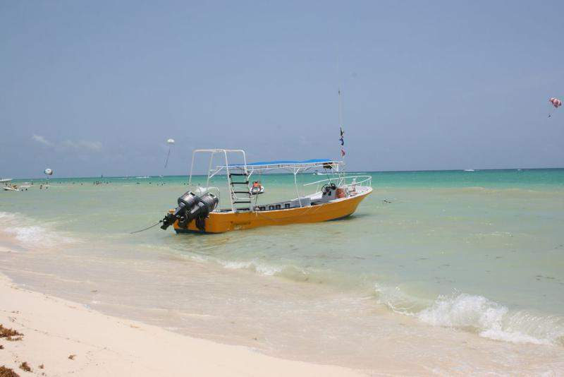 Praia do hotel
