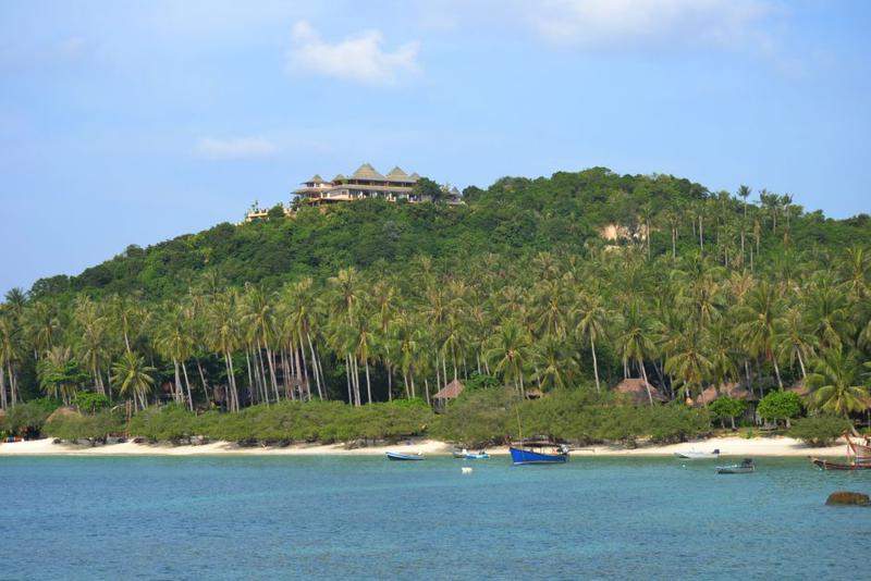Praia perto do Jamahikiri - Koh Tao