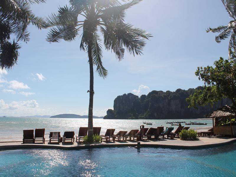 Railay Bay Hotel parece um postal