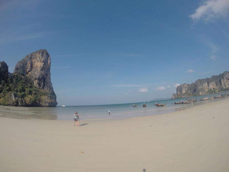 Railay West (vista ao pequeno almoço)