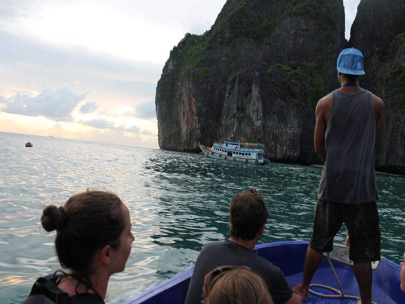 Regresso ao barco - Maya Bay