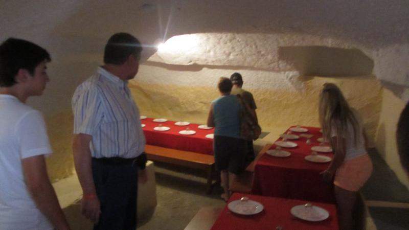 Restaurante em Casa Troglodita