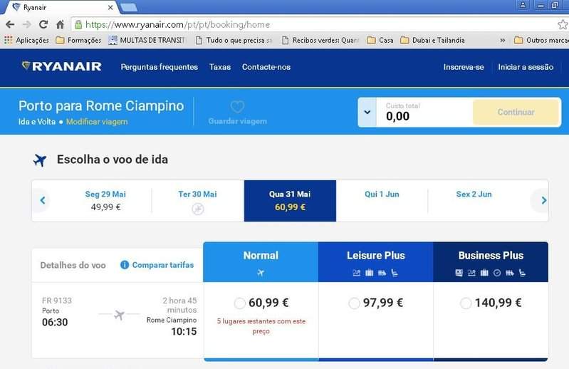 RyanairPortoRoma