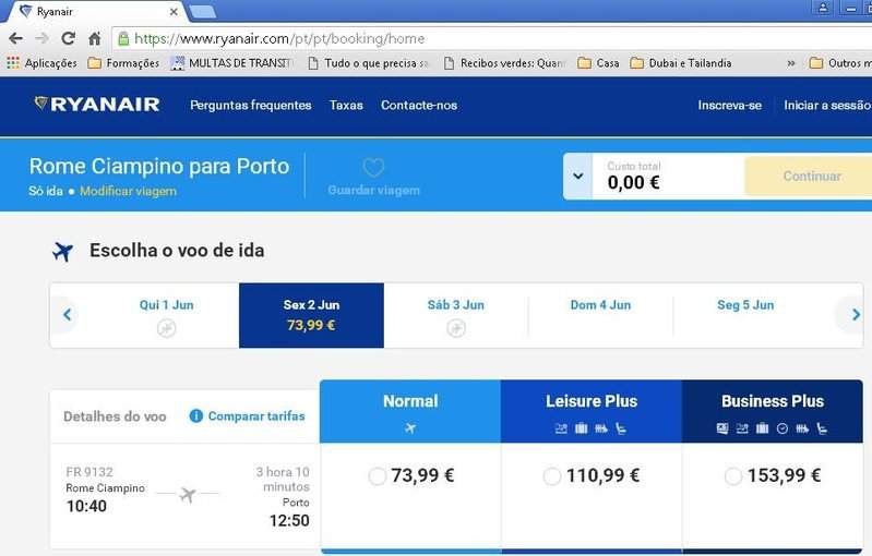 RyanairRomaPorto