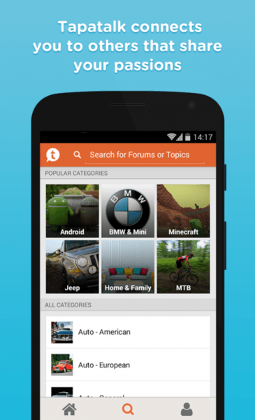 Tapatalk Android 1