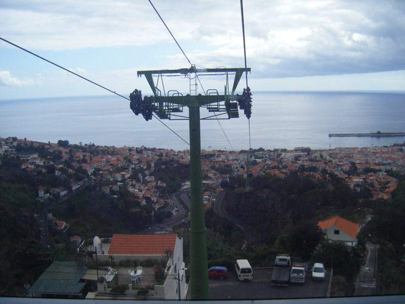Teleférico para o Monte