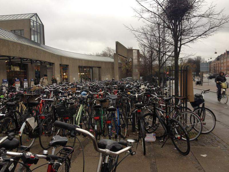 Train station Bike park
