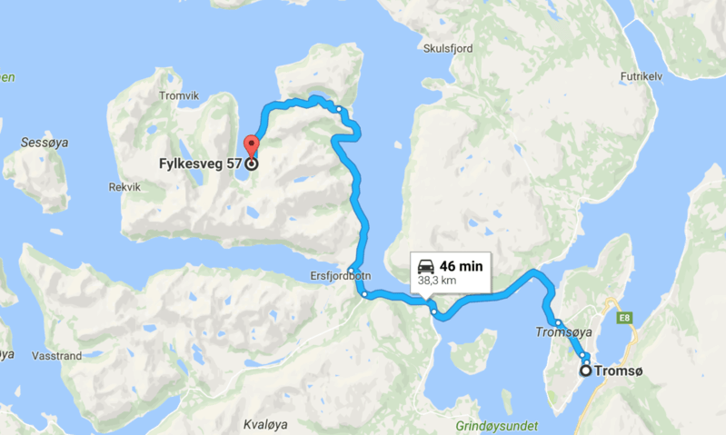 Tromso Para Grotfjord