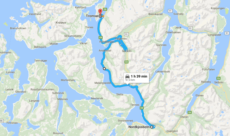 Tromso To Nord