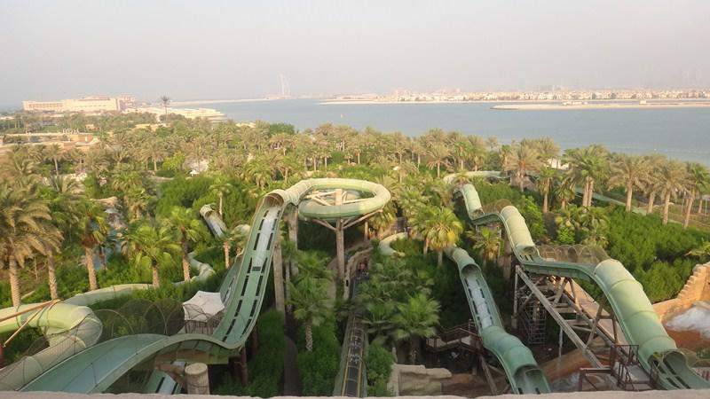 View from Aquaventure Tower