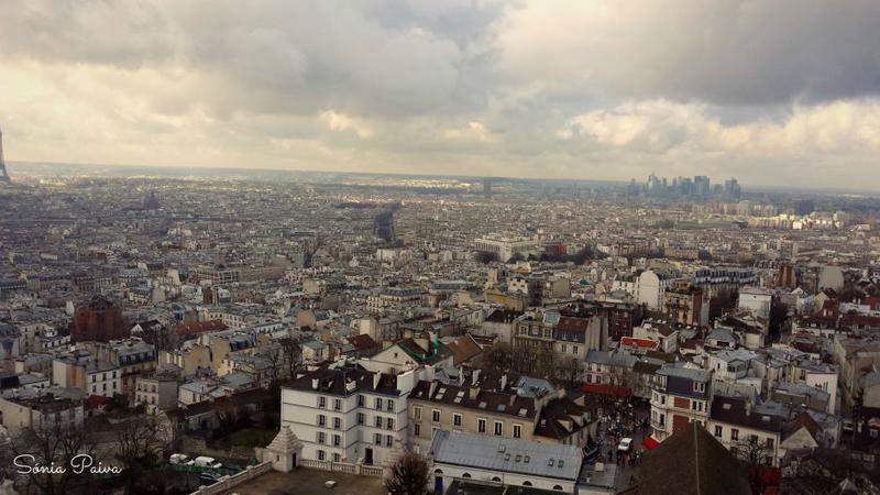 Vista da Dome de Sacre Coeur