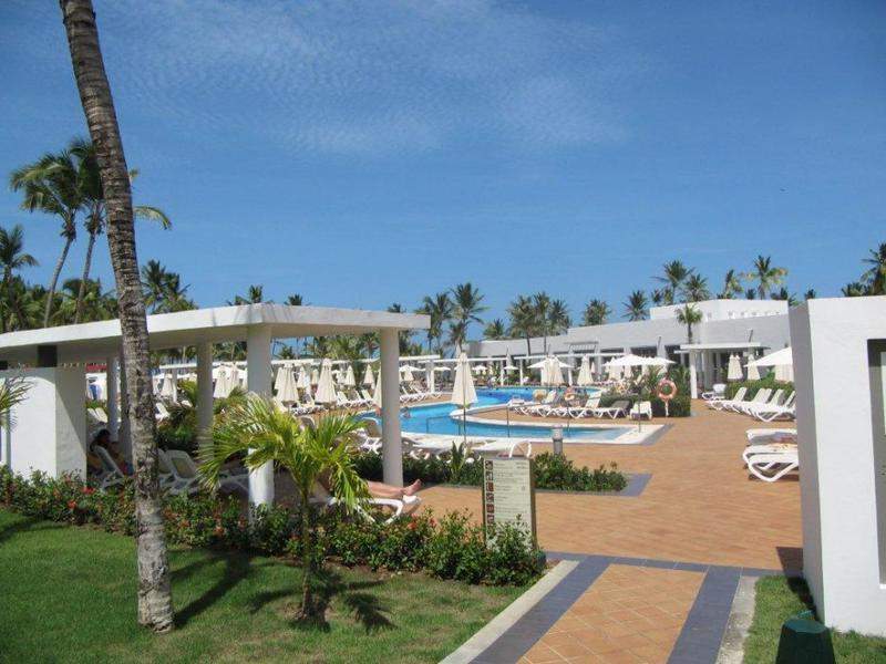 Vista da piscina