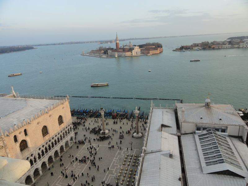 vista da torre campanile