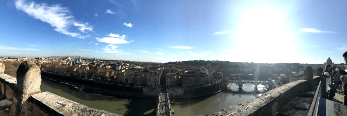 Vista do Castelo Sant'Angelo