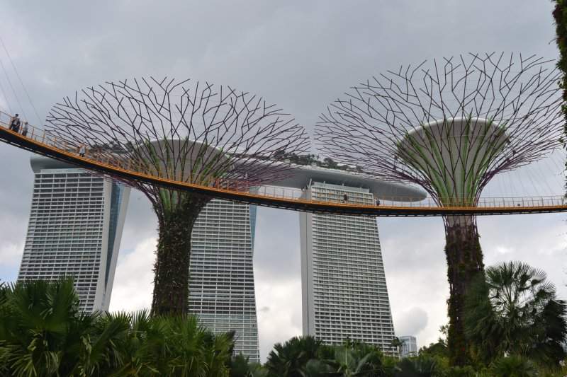 Vista do Marina Bay