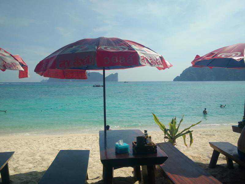 Vista do Restaurante Paradise Pearl (Phi Phi)