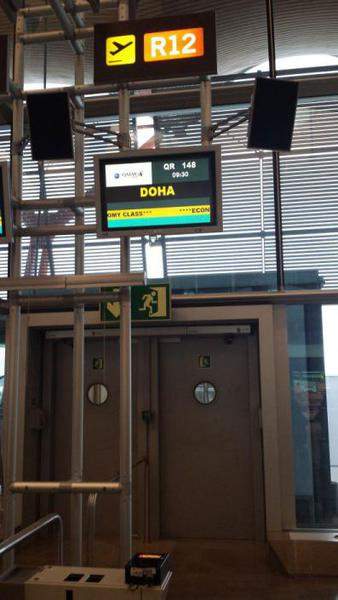 Voo Madrid-Doha