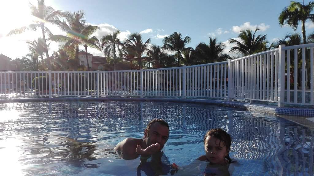 Zona da piscina para os mais pequenos