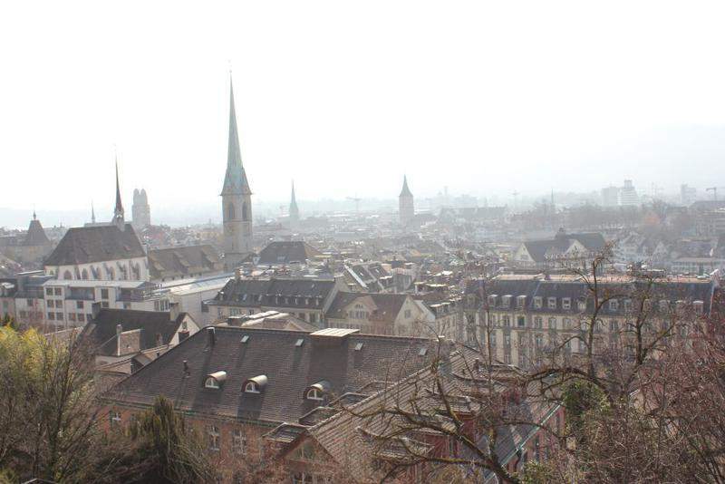 Zurich vista da Universidade